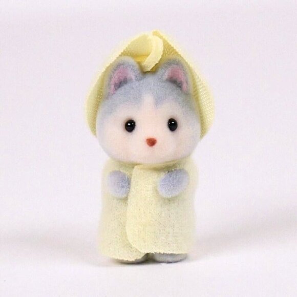 Calico Critters Christmas Husky Girl‎ Triplet Baby - Picture 2 of 7